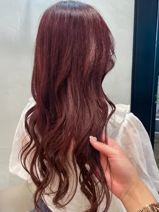 ロング 🫧【ちゅるんカラ ー】あいみ🫧のヘアスタイル