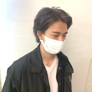 カラー メンズ 佐藤 梨里花 ❤︎のヘアスタイル