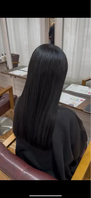 ロング カラー 髪質改善×縮毛矯正 taichi/梅田のヘアスタイル