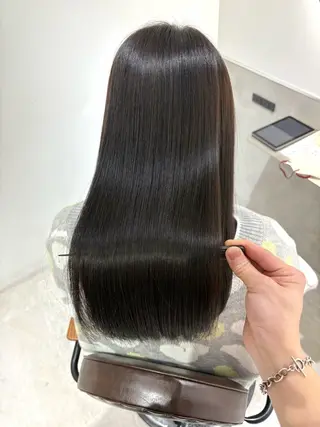 セミロング 銀座No.1髪質改善 縮毛矯正/本木のヘアスタイル