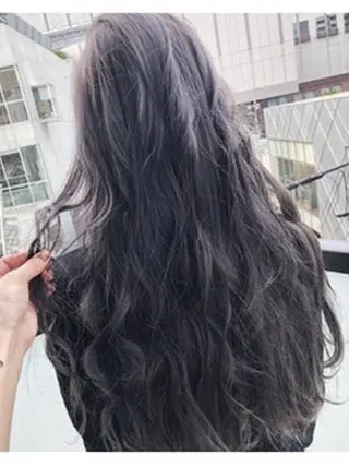 ロング カラー オーナースタイリスト 奈須雄紀のヘアスタイル