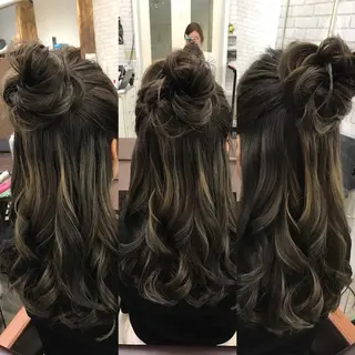 ロング ヘアアレンジ 大賀 海夕の眉毛・アイブロウイメージ