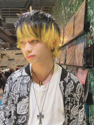 ショート メンズ 松元 優🐺のヘアスタイル