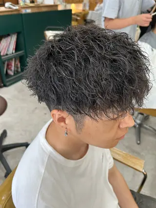 パーマ ヘアアレンジ メンズ 《メンズ特化》 早川 愛斗のヘアスタイル