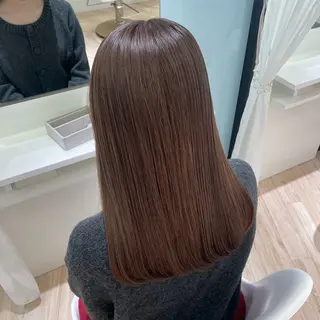 セミロング カラー Parve Mix /頓宮 稚愛🤍のヘアスタイル