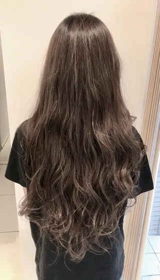 ロング カラー 船戸 靖子のヘアスタイル