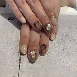 ネイル 渡邊 束紗のネイルデザイン
