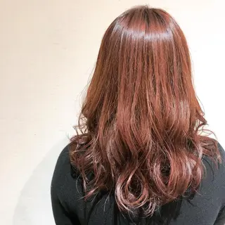 セミロング パーマ 中村 玲美のヘアスタイル