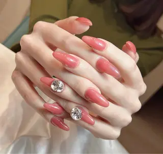 ネイル bijou nails 蓮のネイルデザイン