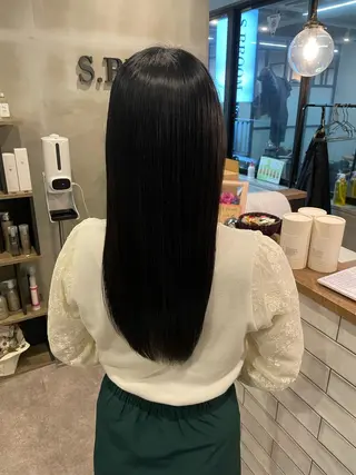 ロング S.BROOM なんばTAKUYAのヘアスタイル