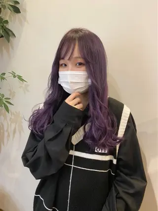 ロング カラー なかがわ せいかのマツエク・マツパデザイン