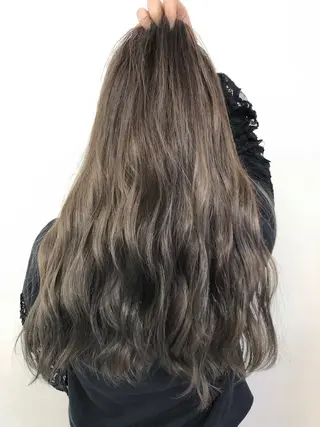 ロング 美髪矯正・レイヤー 倉友哉のヘアスタイル