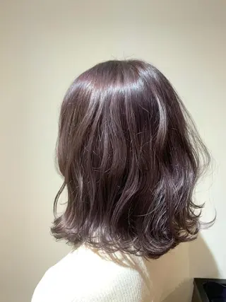 ミディアム ✨縮毛矯正✖︎顔周り レイヤー✨ナカムラのヘアスタイル