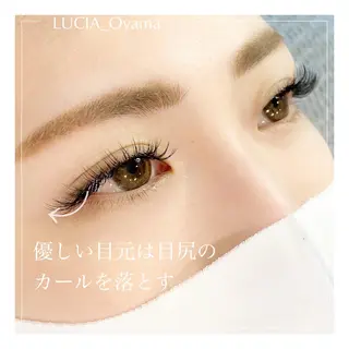 マツエク・マツパ LUCIA 天神店のマツエク・マツパデザイン