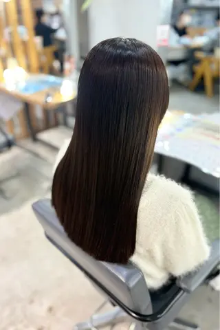 ロング 菊地 紗矢のヘアスタイル