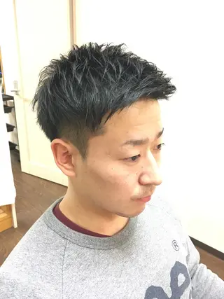 ショート メンズ 川名 利器のヘアスタイル