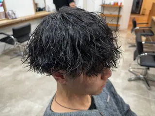 パーマ ✨メンズパーマ必見✨ 🫧メンズ専門ひびきのヘアスタイル