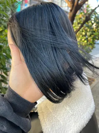 ショート カラー マンツーマン女性 美容師 奏のヘアスタイル
