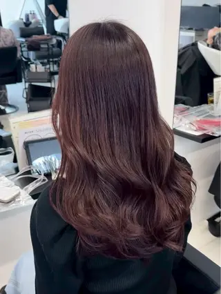 ロング カラー カラーモデル募集♩ ALIVEりんのヘアスタイル