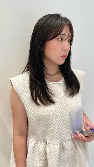 ロング カラー ktwo/難波 /似合わせ/木浦のヘアスタイル