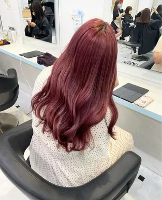 ミディアム 顔周りレイヤー/新宿 /モテ艶カラー/航介のヘアスタイル