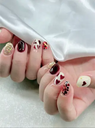 ネイル Agate miku🎀‧₊のネイルデザイン