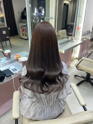 ロング カラー かわいい盛れ🎀池袋 / みい♡のヘアスタイル
