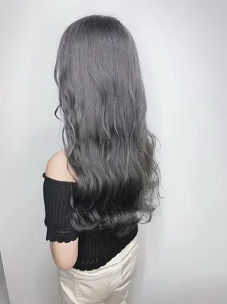 ロング 師藤 達也のヘアスタイル