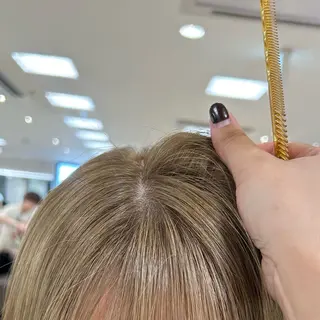 ミディアム カラー ヘアアレンジ/ベー ジュchiakiのヘアスタイル
