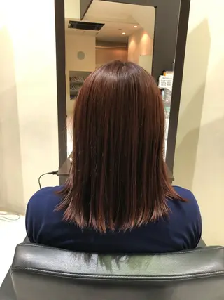 ロング カラー a. kentoのヘアスタイル