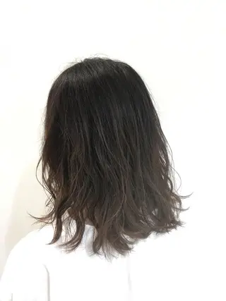 ミディアム NYNY四條畷店 森 亮人のヘアスタイル