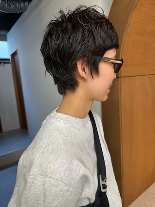 パーマ tuna   トゥナ所属・藤川 暖士のヘアスタイル