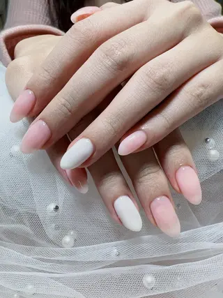 ミディアム カラー ネイル Nail NaNaのネイルデザイン