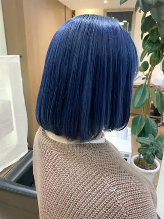 ミディアム カラー 薄田 珠美のヘアスタイル