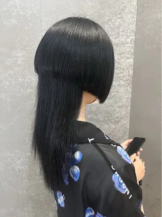 セミロング 渡邊 恭汰のヘアスタイル