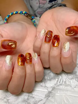 ネイル three Nail&Eyeのネイルデザイン