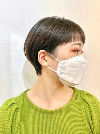 ショート カラー 🍃ショートヘア🍃 北林春樹のヘアスタイル