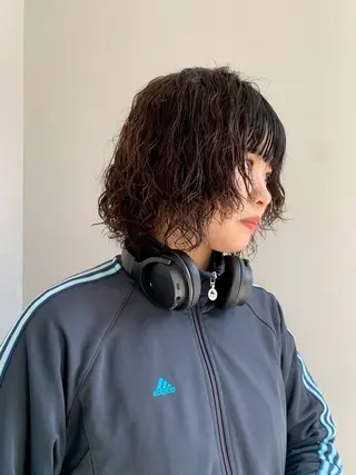 ミディアム ☀️個性派/横浜パ ーマ/暖色/ミミのヘアスタイル