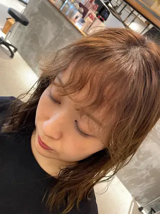 《Rounds》 rihoのヘアスタイル
