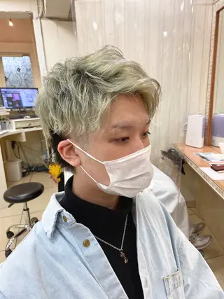 ショート メンズ 具志 真理子のヘアスタイル