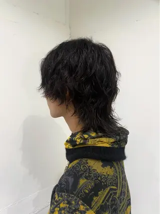 ミディアム パーマ maki @pullnocのヘアスタイル