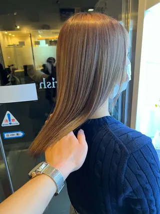 セミロング カラー 💎透明感カラー特化 💎TAISEIのヘアスタイル