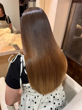 ロング 阿部 祥大のヘアスタイル