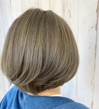 ショート カラー 心斎橋韓国ボブ 好原良真のヘアスタイル