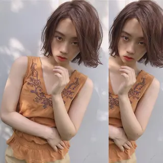 ショート カラー ✨似合うのその先へ✨ 田中延和のヘアスタイル