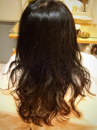 ロング パーマ MeL 横浜/ MIHOのヘアスタイル