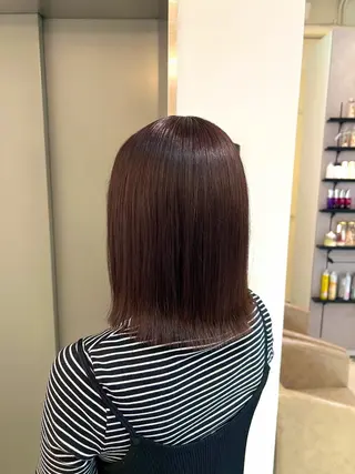 ショート カラー 髪質改善/韓国風 🦕ＡＫＡＲＩ🩵のヘアスタイル