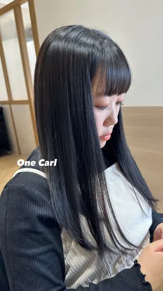 ロング カラー 天野 瑠真のヘアスタイル