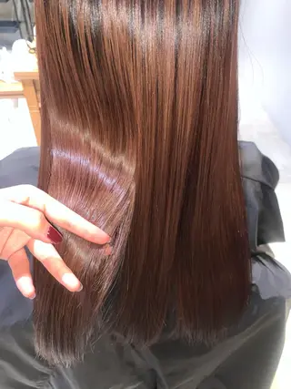 ロング AO所属・RISAKO 艶髪モテヘア🎀府中のヘアスタイル