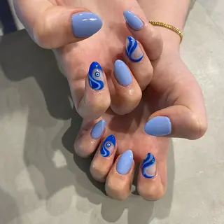 ネイル 鎌田 玲奈のネイルデザイン